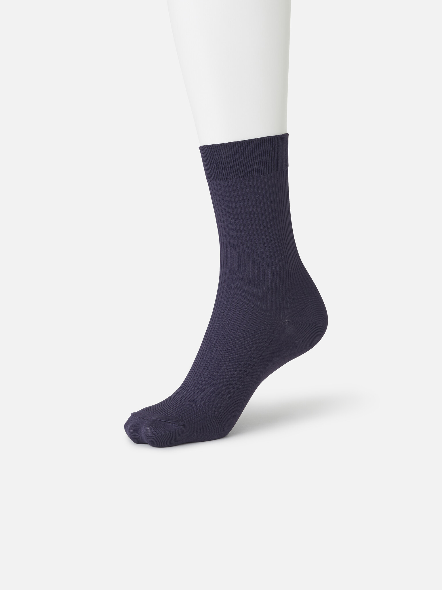 Mi-chaussette Nylon doux côtes K240