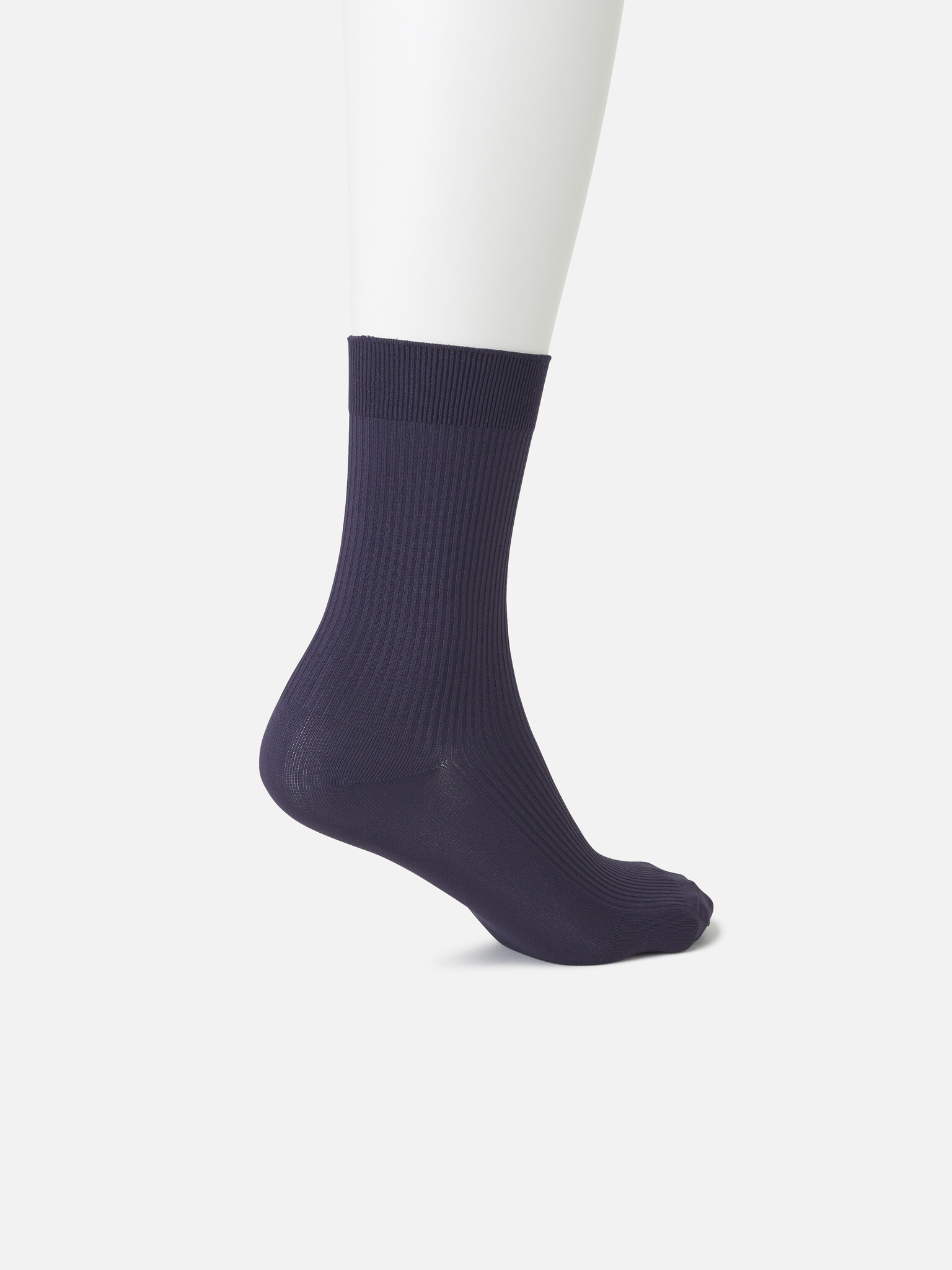 Mi-chaussette Nylon doux côtes K240