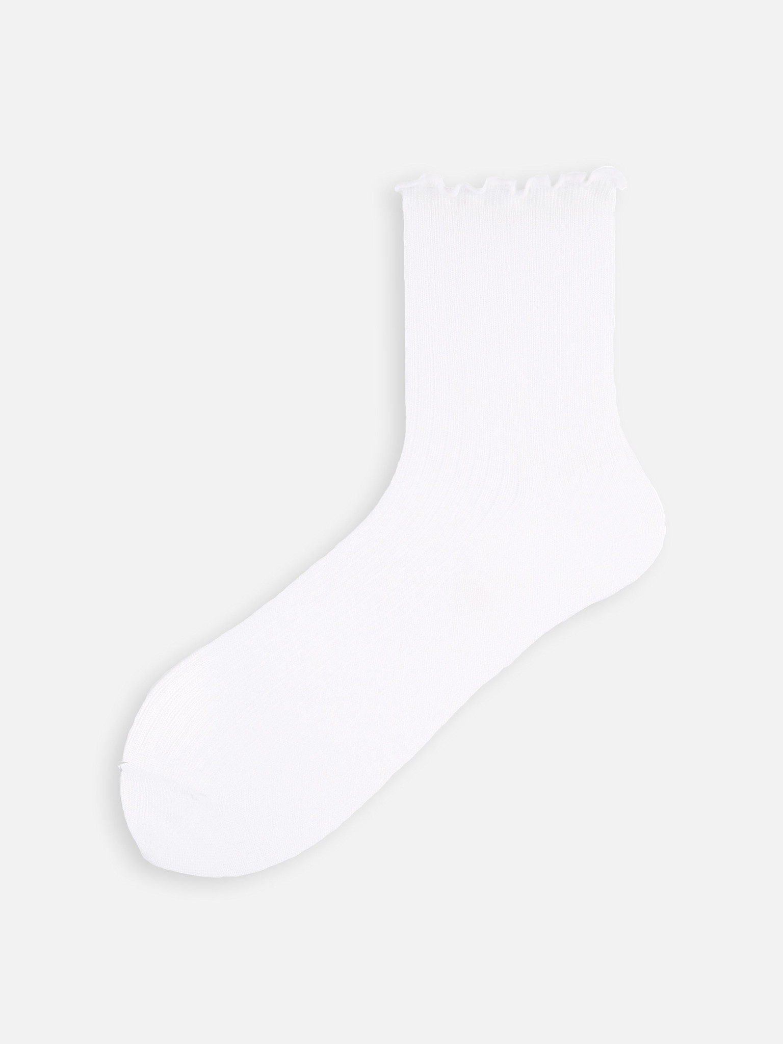 Calcetines tobilleros semitransparentes de canalé