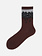 Socken aus Wollmischung und transparenten Details