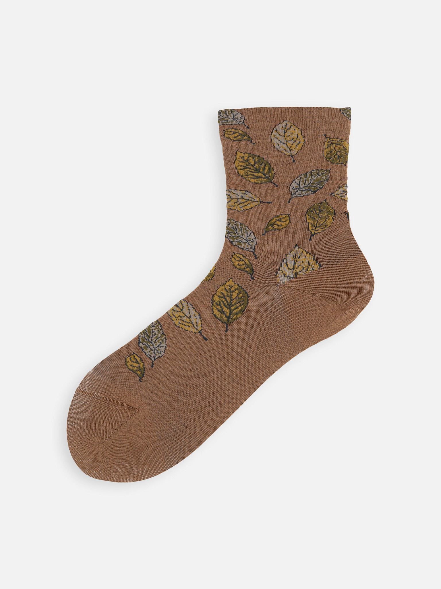 Herbstblätter-Socken