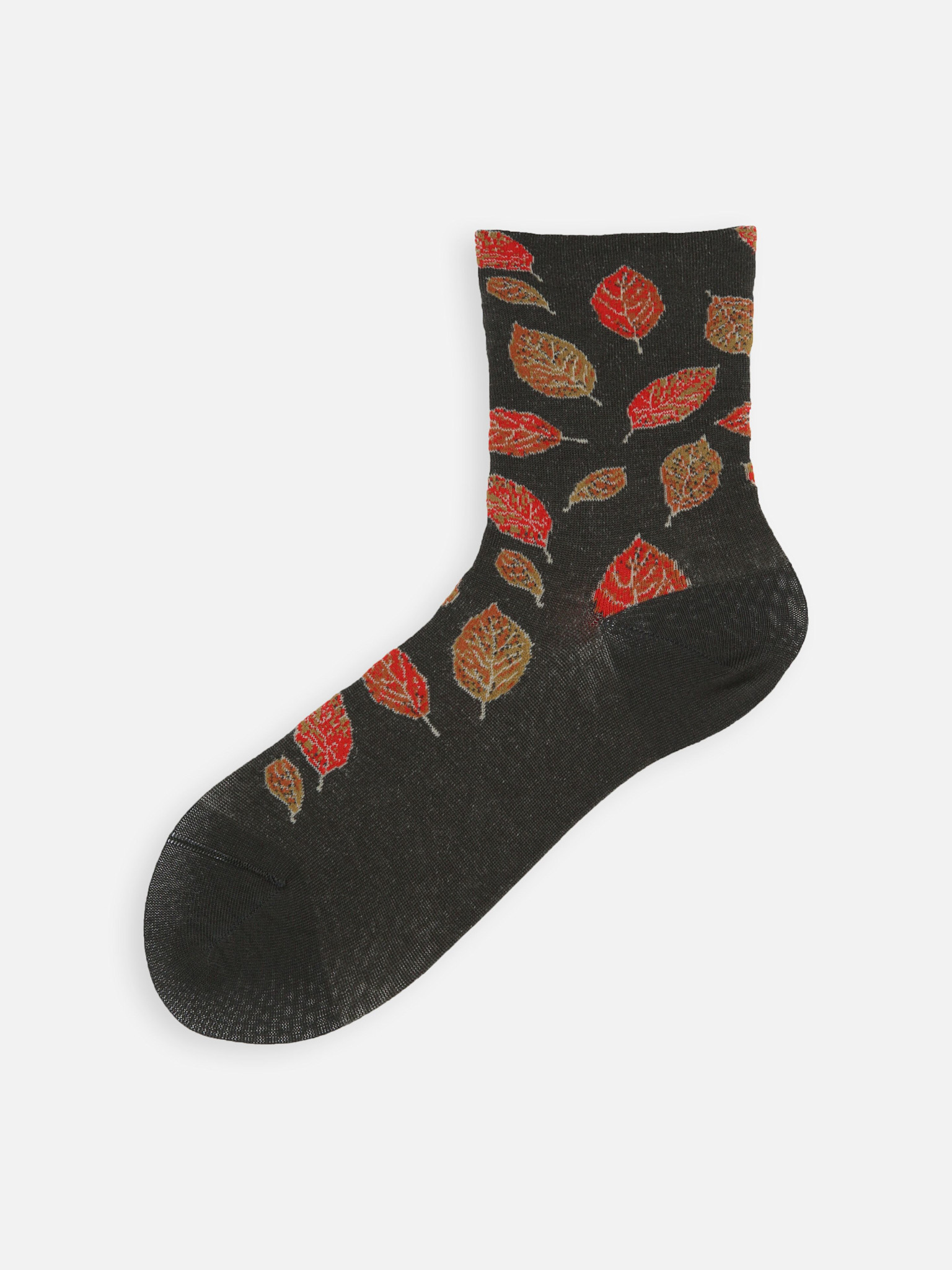 Herbstblätter-Socken