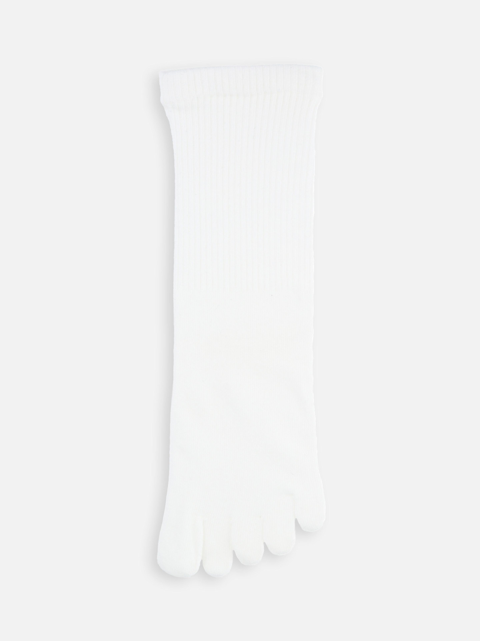Calcetines de cinco dedos hasta la pantorrilla sin elástico, talla S