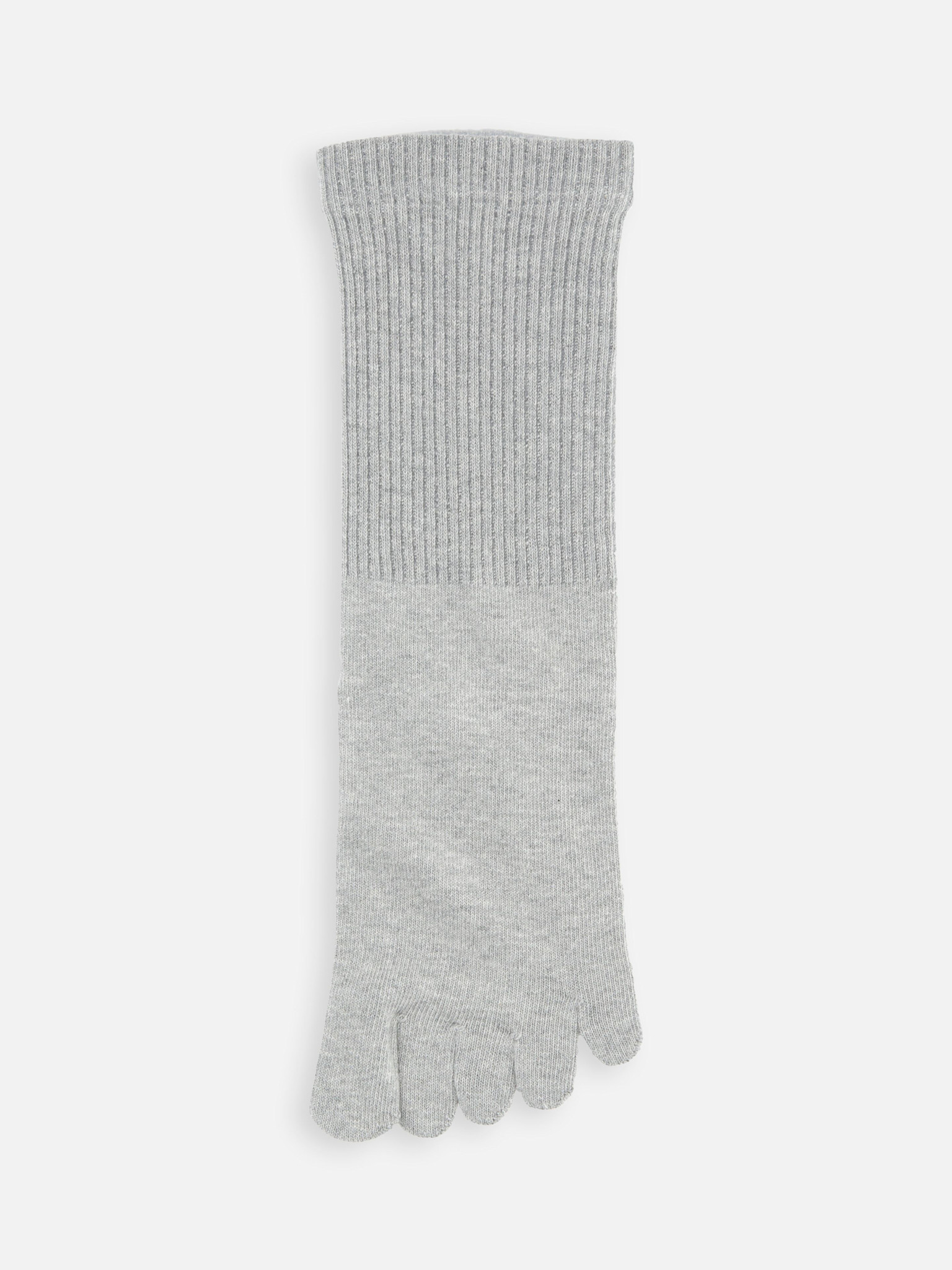 Calcetines de cinco dedos hasta la pantorrilla sin elástico, talla S