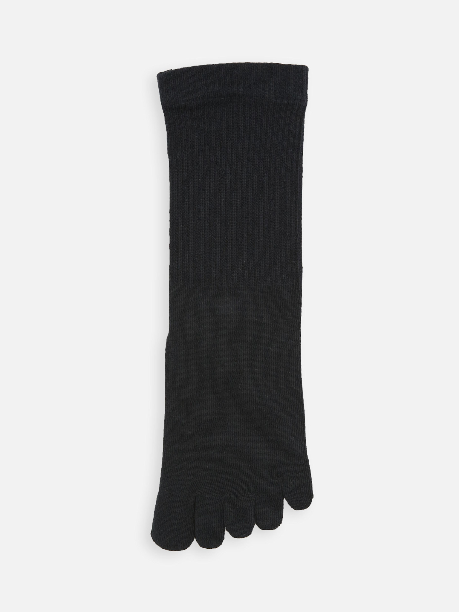 Calcetines de cinco dedos hasta la pantorrilla sin elástico, talla S