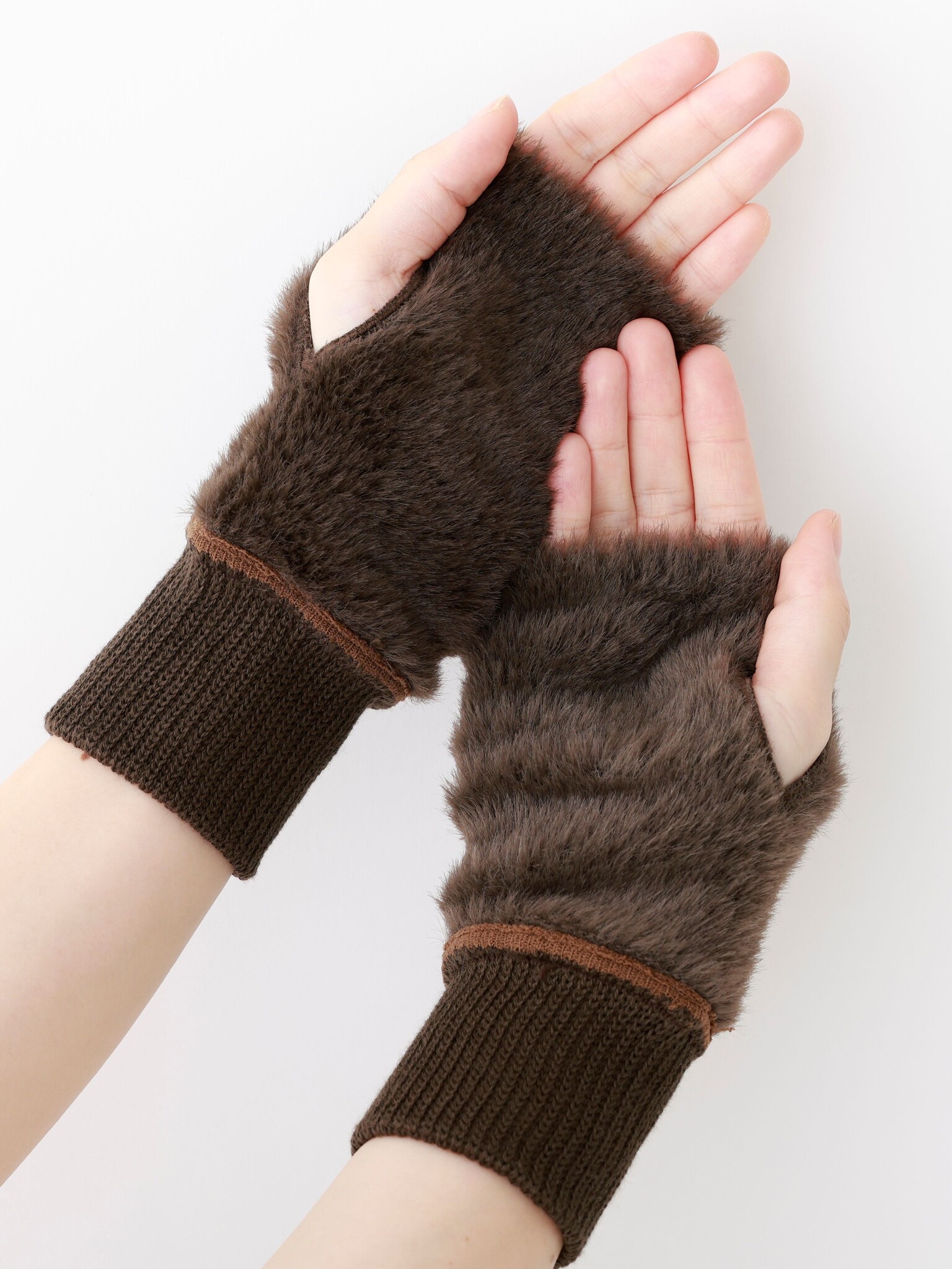 Flauschige Handwärmer