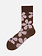 Calze al ginocchio con motivo a margherite jacquard