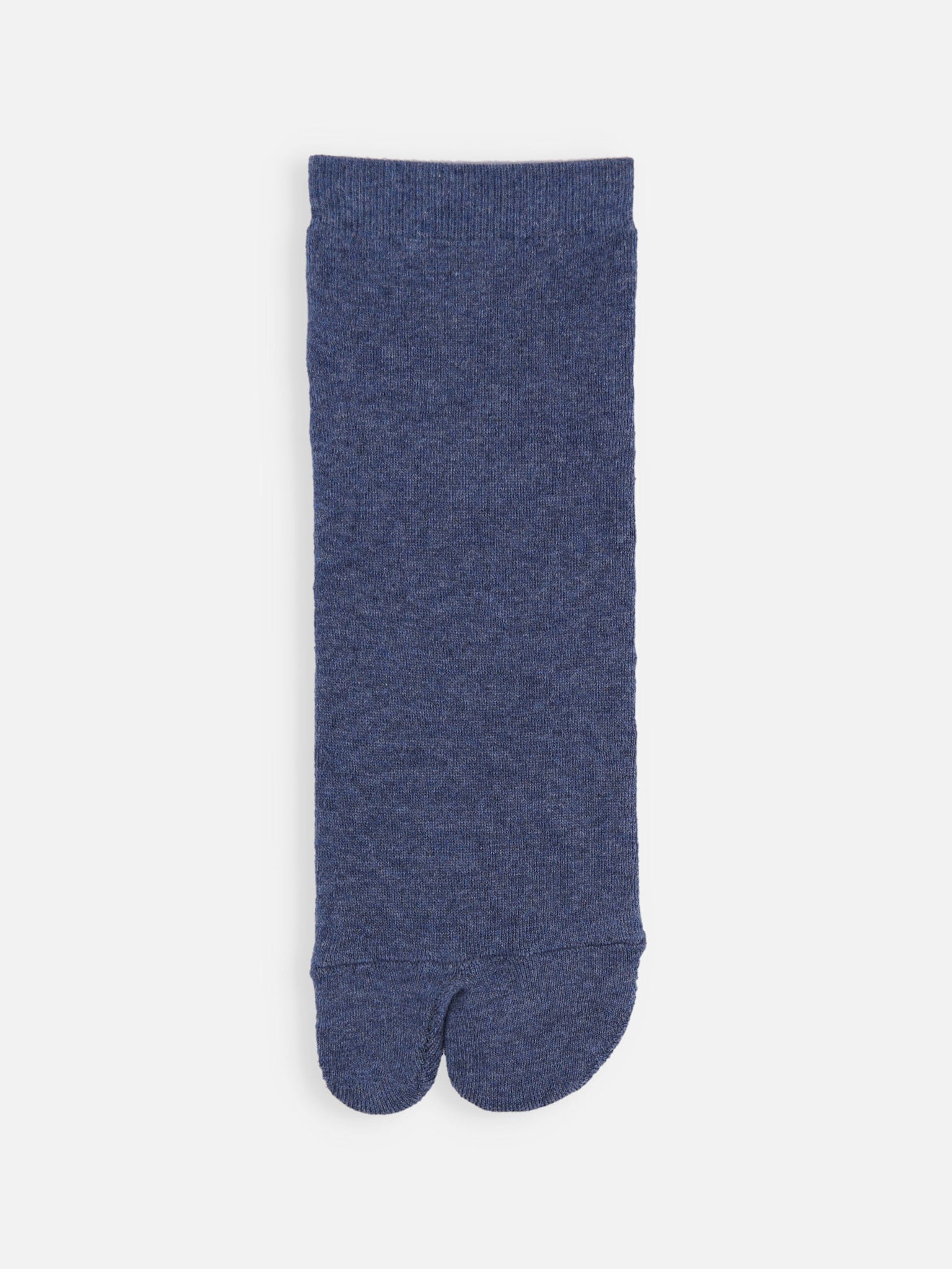 Chaussette courte Tabi unie éponge L