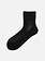 Sparkling Fuzzy Cuff Low Crew Socks