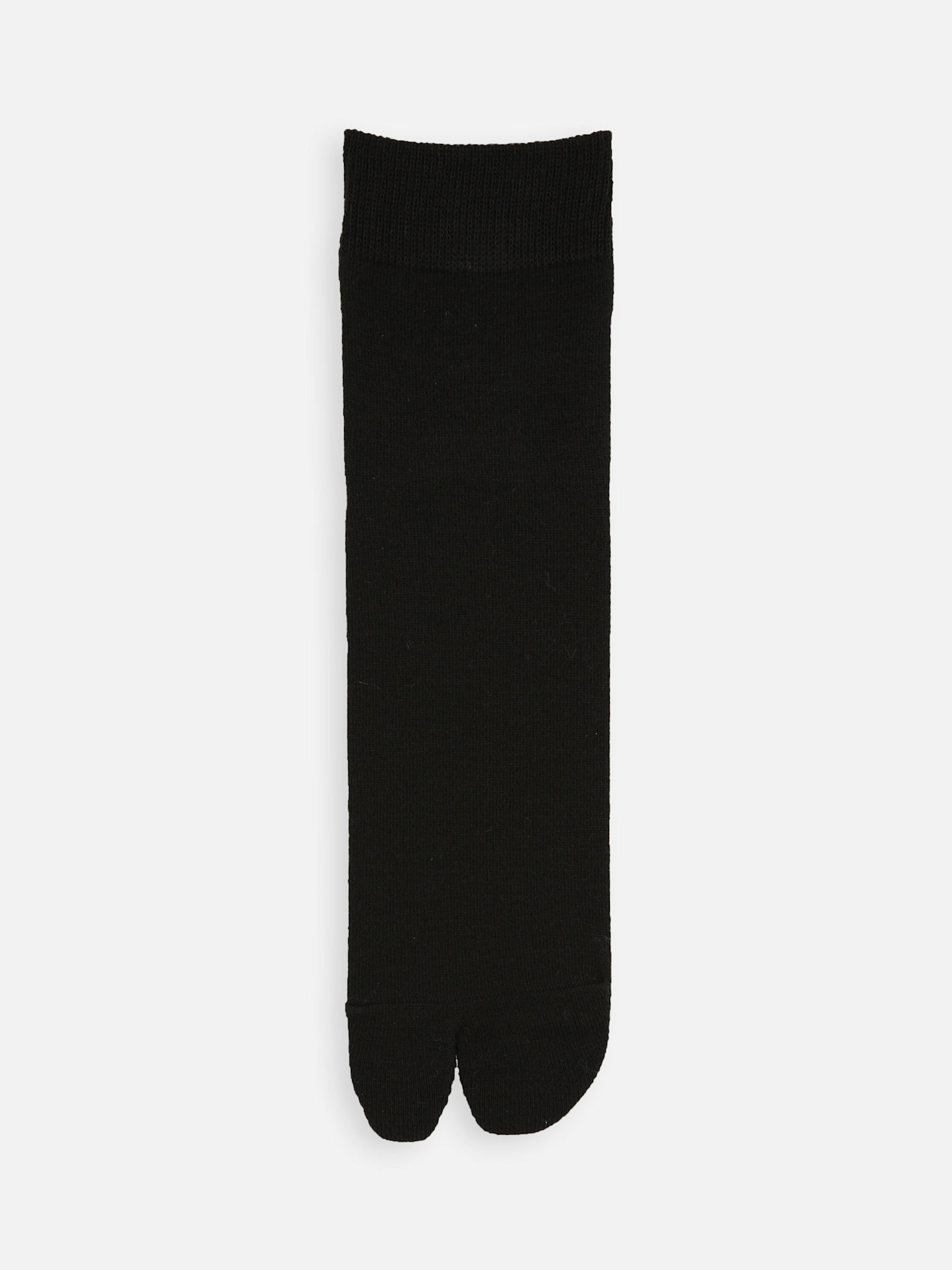 Calcetines tobilleros Tabi de lana merino lisa, talla L