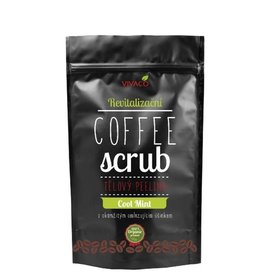 VIVACO Coffee Scrub met Cool Mint (100% organisch)