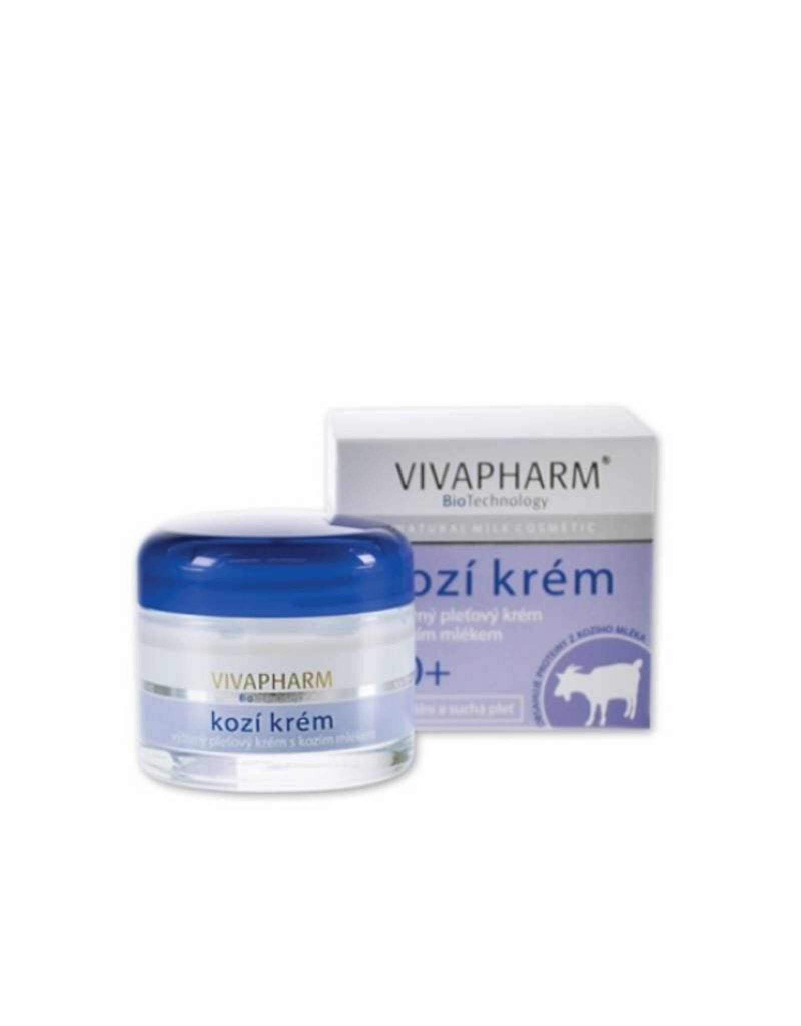 VIVAPHARM®   Voedende Gezichtscrème met Geitenmelk 30+