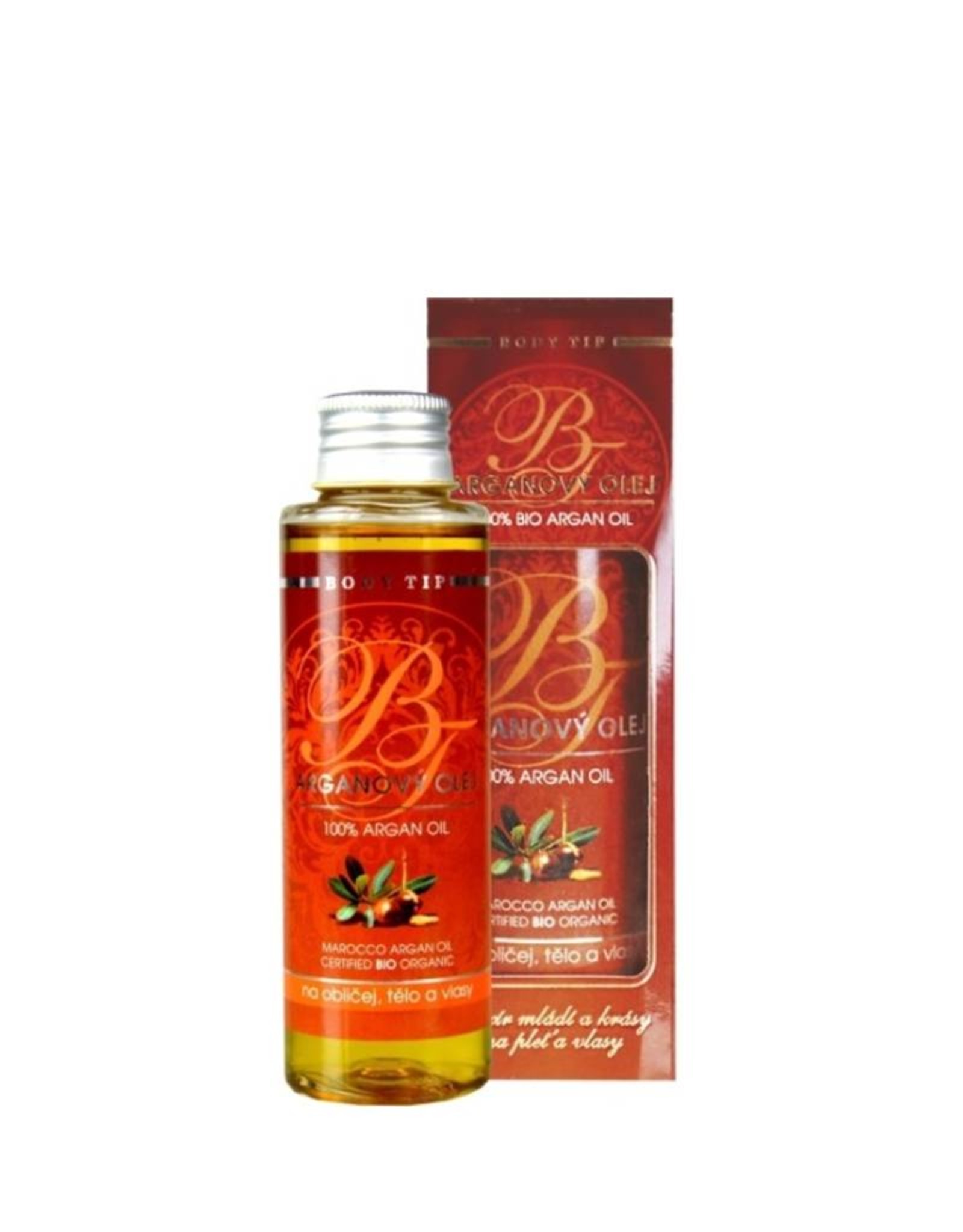 BODY TIP 100% Bio-Arganolie voor gezicht en lichaam