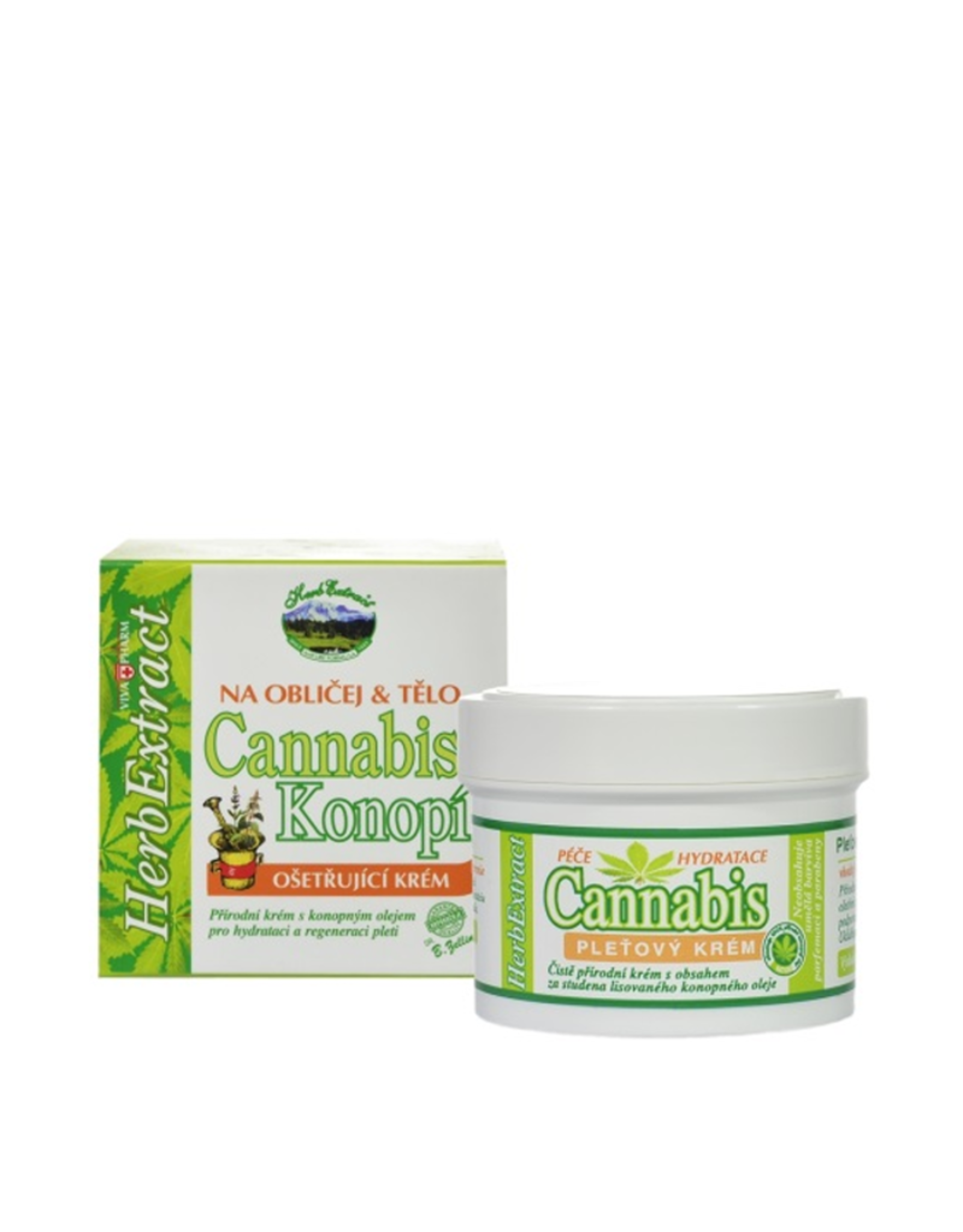 Herb Extract® Gezichtscrème met Cannabis Olie