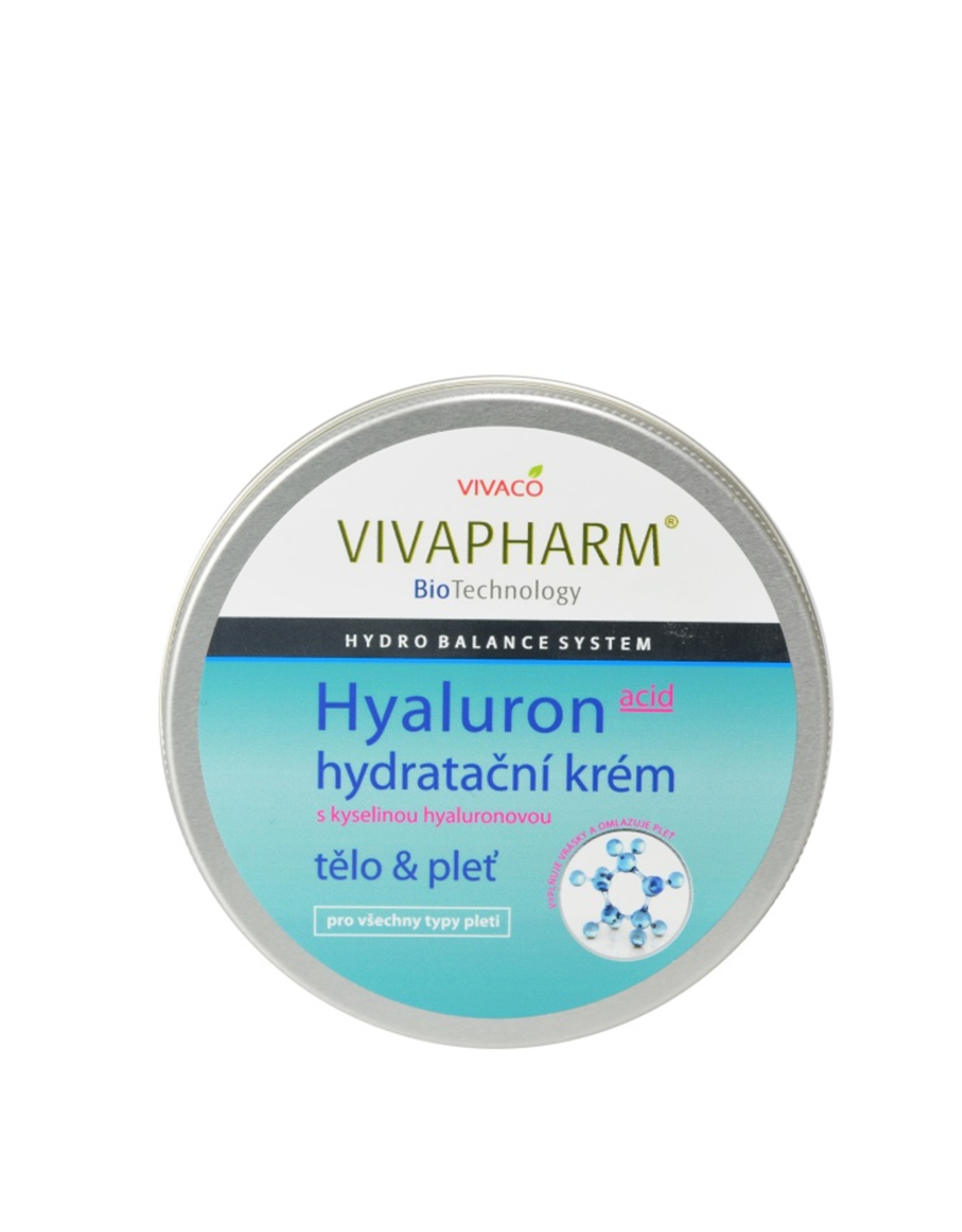 VIVAPHARM®    Hydraterende crème met hyaluronzuur voor lichaam en gezicht