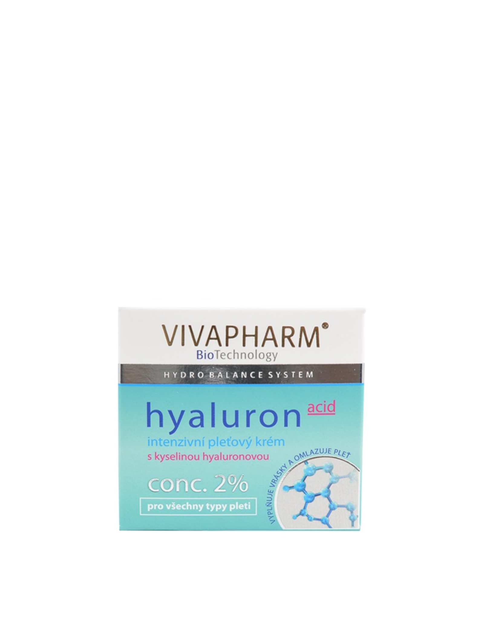 VIVAPHARM®   Intensieve Gezichtscrème met Hyaluronzuur