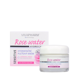 VIVAPHARM®   Hydraterende dag en nacht gezichtscrème met rozenwater