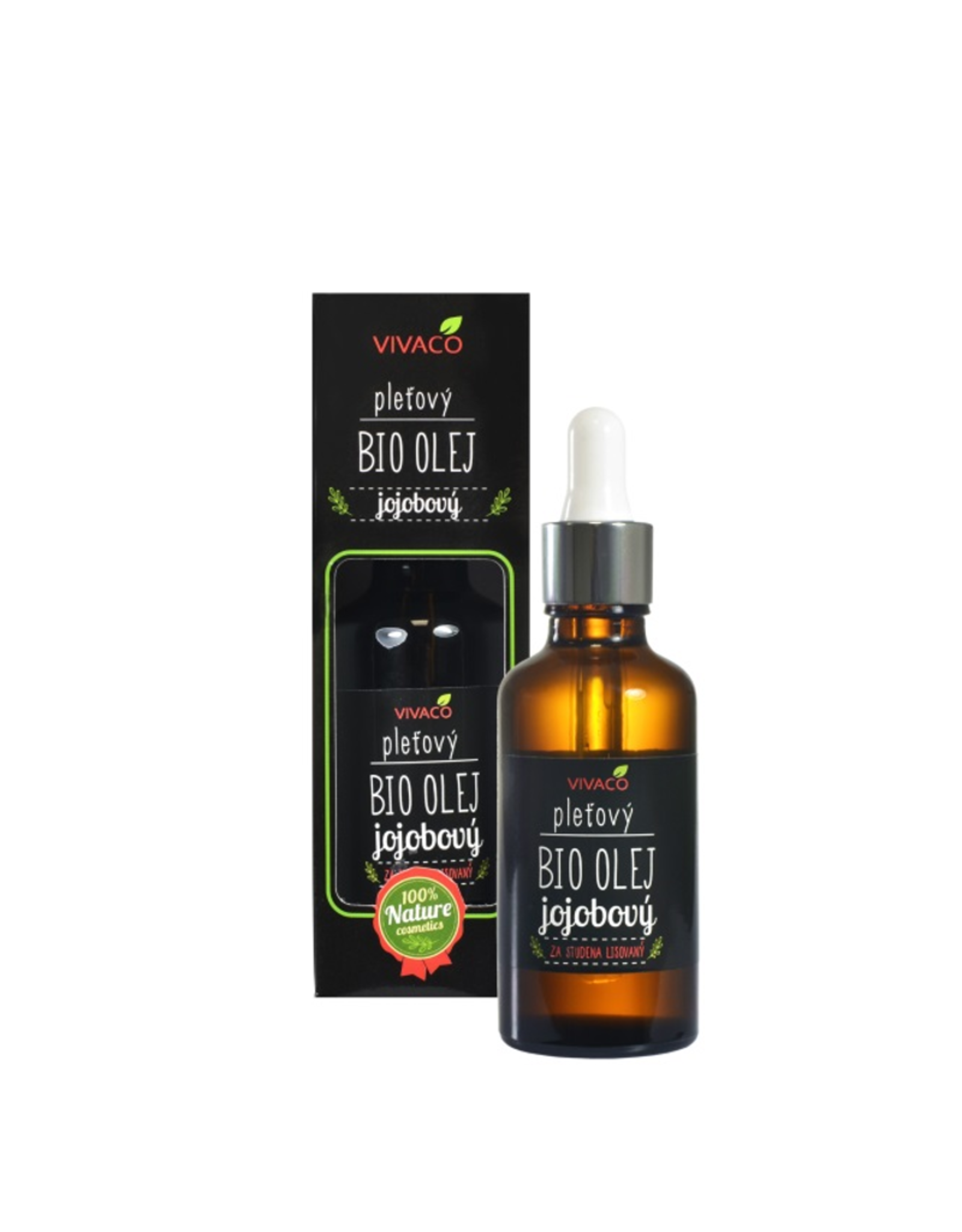 VIVACO BIO OIL 100% Natuurlijke Jojoba Olie met pipet