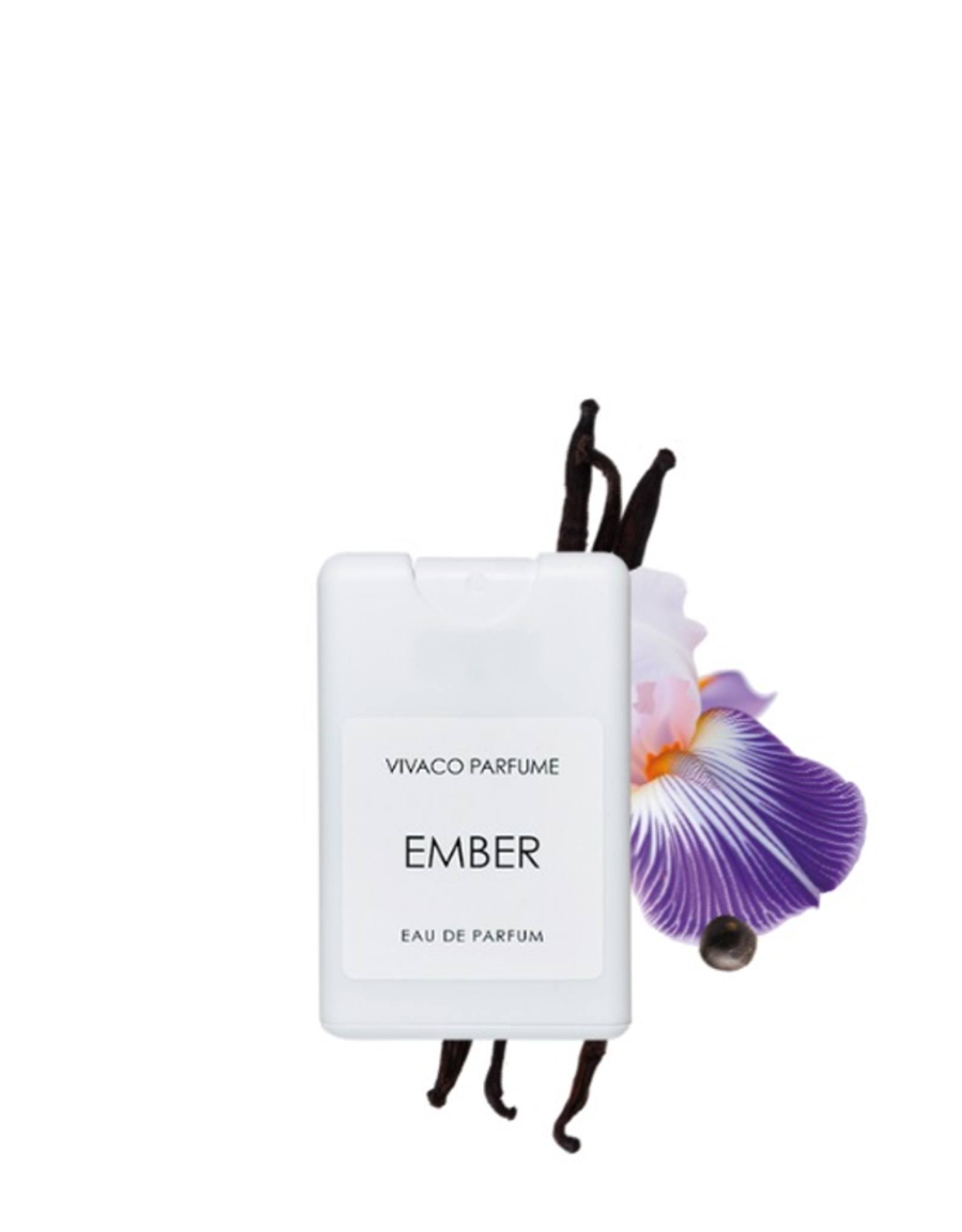 VIVACO Women Eau de Parfum EMBER – 20 ml miniparfum, perfect voor in je handtas of op reis.