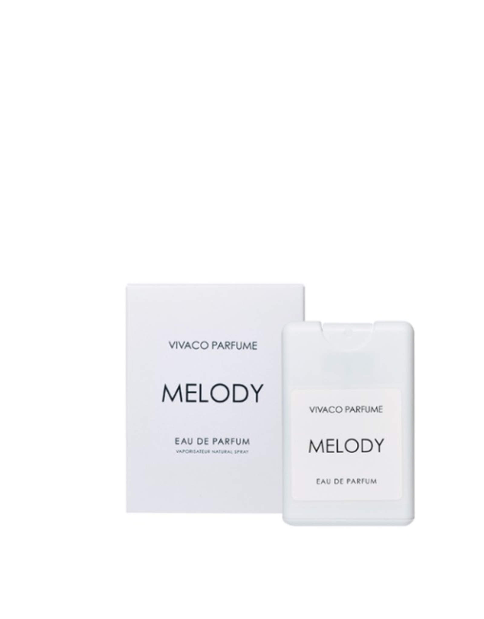 VIVACO Women Eau de Parfum MELODY – mini parfum, perfect voor in je handtas of op reis.