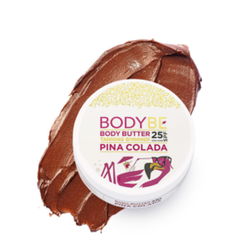 BODYBE Body Butter SPF 25 met - Glinsterend Effect  -Pina Colada