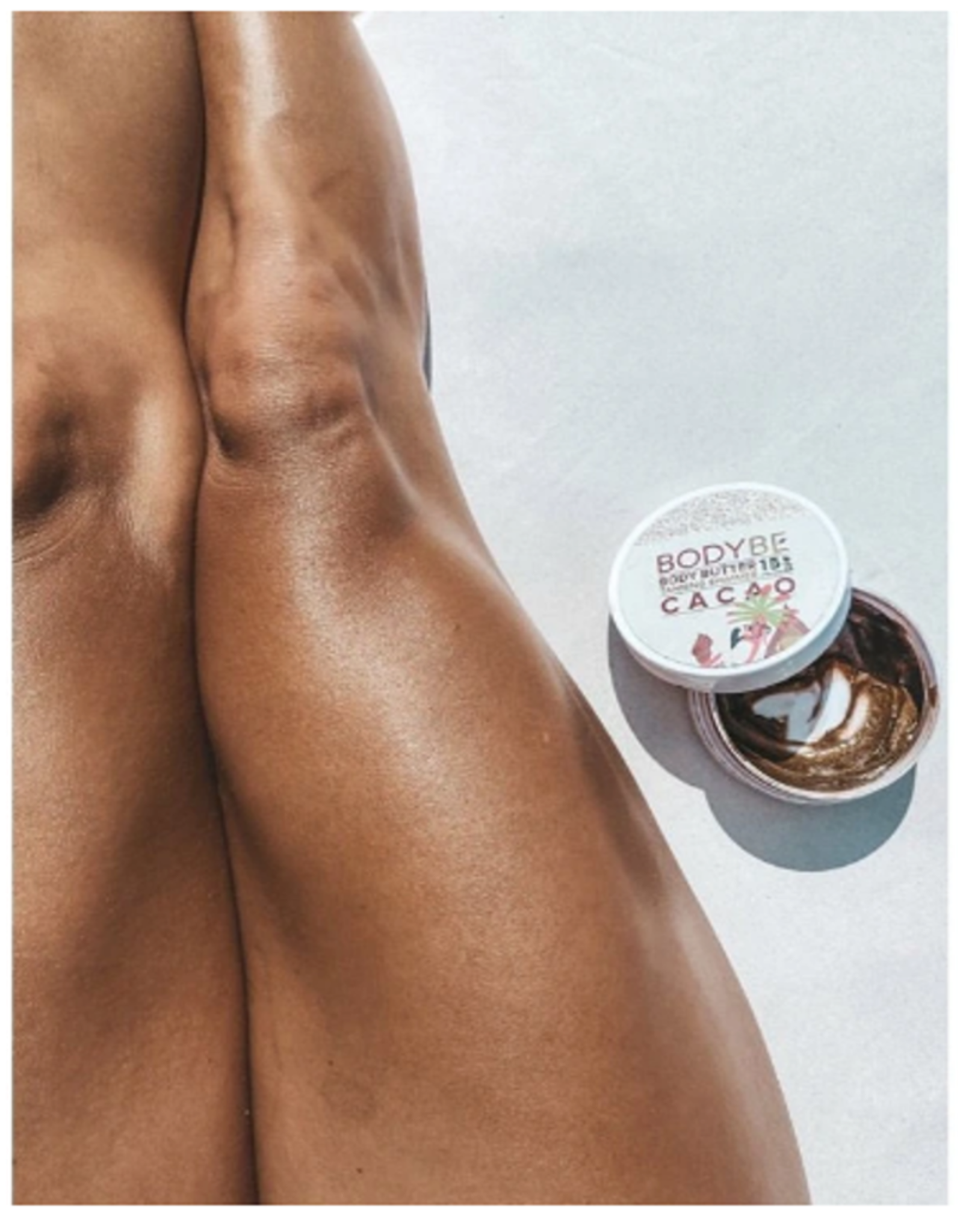 BODYBE Body Butter SPF 25 met - Glinsterend Effect - Cacao