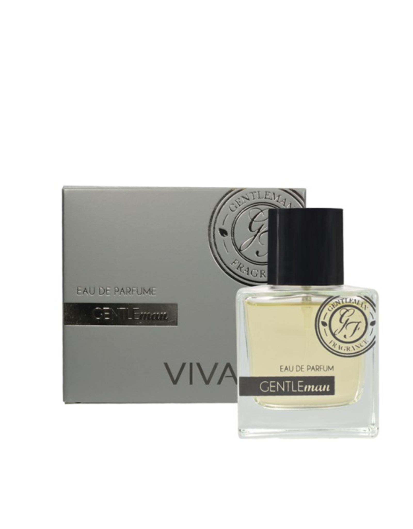 VIVACO Gentleman Luxe Eau de Parfum voor mannen – Silver Edition