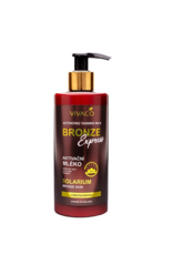 BRONZE Express Zonnebank lotion, voor een stralende gebruinde huid.