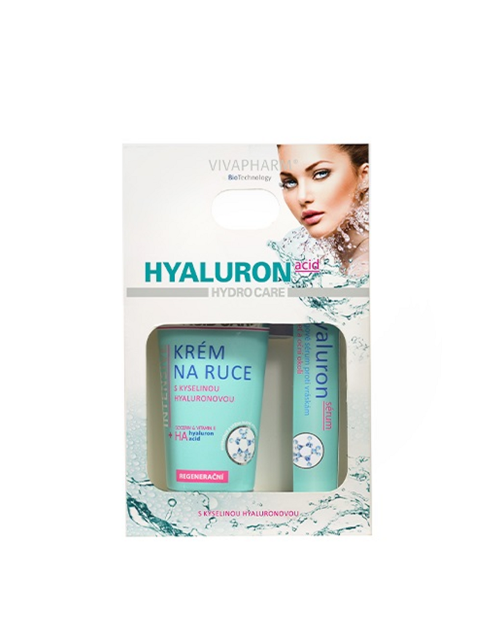 VIVAPHARM®   Luxe cosmetica-geschenkset met hyaluronzuur