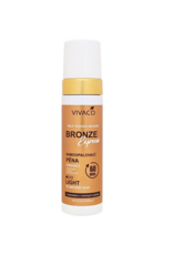 BRONZE Express Luxury Shimmer zelfbruinende mousse voor Gezicht en Lichaam