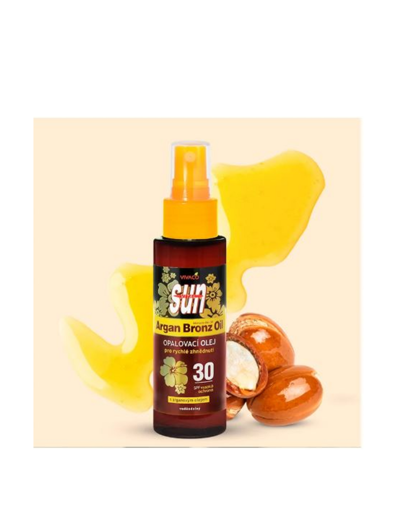 VIVACO SUN Zonnebrandolie met BIO arganolie SPF 30 SUN VITAL