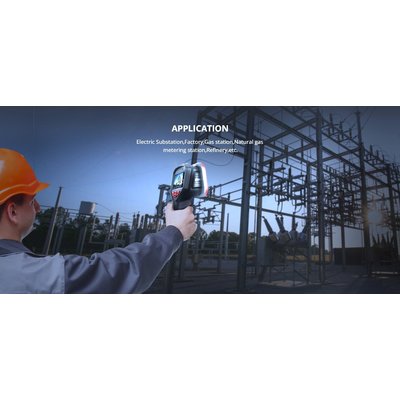 HIKMICRO Acoustic Image Camera , sound camera AI56 with 61 low-noise MEMS microphones