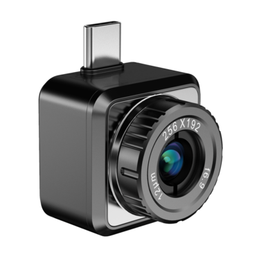 HIKMICRO-warmtebeeldcamera’s Mini2Plus Warmtebeeldcamera 256x192 Thermische pixels, Focuseerbaar, 25Hz, USB-C