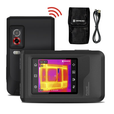 HIKMICRO PocketE  96x96 pixels, Super IR Resolution 240x240 pixels, 25Hz