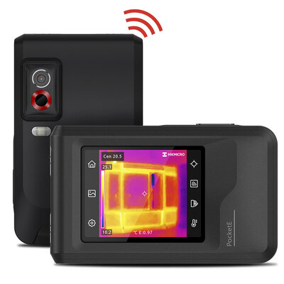 HIKMICRO PocketE  96x96 pixels, Super IR Resolution 240x240 pixels, 25Hz