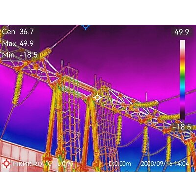 HIKMICRO-warmtebeeldcamera’s G31 Warmtebeeldcamera met 384 x 288 thermische pixels, 50Hz, WiFi,GPS