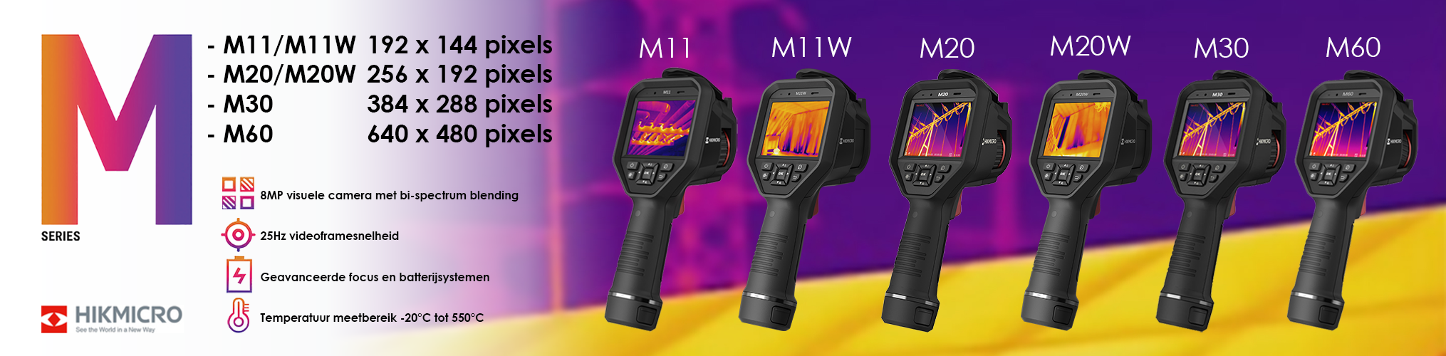 Thermobeeldcamera.nl, Warmtebeeldcamera, Thermal Imaging Camera, Hikmicro, Guide,   banner 1