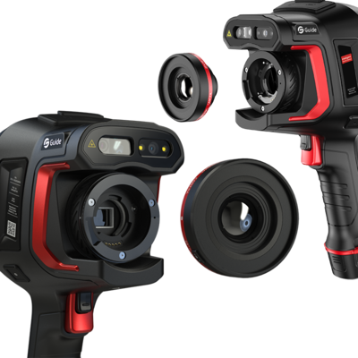 Guide De Hammer H2  met 256x192  thermische pixels en -40 tot 650 °C , autofocus