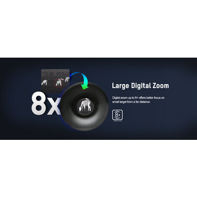 HIKMICRO-warmtebeeldcamera’s LYNX LC06S Nachtsichtkamera mit 160x120 pixels, bis 220 meter