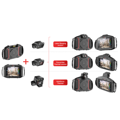 Guide Sensmart FA611 modulaire akoestische warmtebeeldcamera 128 low noise MEMS microphones