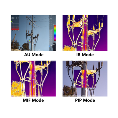 Guide FA611 modulaire akoestische warmtebeeldcamera 128 low noise MEMS microphones