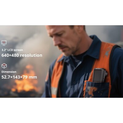 HIKMICRO FP21 Brandbestrijding warmtebeeldcamera met 256*192 thermische pixels