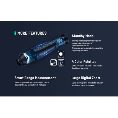 HIKMICRO LYNX  LE15 3.0 Nachtzicht Kijker 256x192 pixels 750 meter bereik