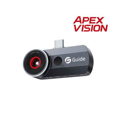 Guide Sensmart MobIR ES2+ USB-C met een 256 x 192 IR resolutie en een 15mK NETD gevoeligheid