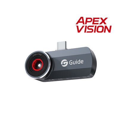 Guide Sensmart MobIR ES2 USB-C met een 256 x 192 IR resolutie en een 15mK NETD gevoeligheid