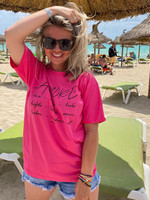 Pinned by K T-shirt Amore ROZE