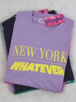 Pinned by K Shirt New york lila