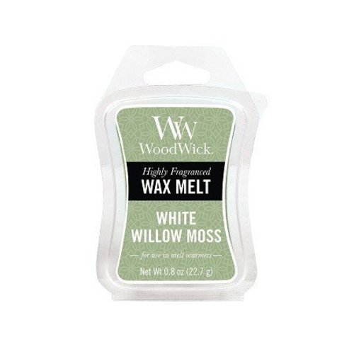 WoodWick WoodWick Mini Wax Melt White Willow Moss WoodWick WoodWick Mini Wax Melt White Willow Moss