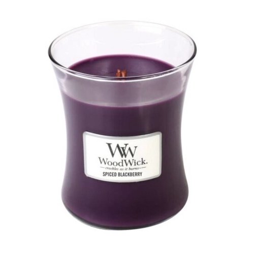 WoodWick WoodWick Medium Candle Spiced Blackberry WoodWick WoodWick Medium Candle Spiced Blackberry