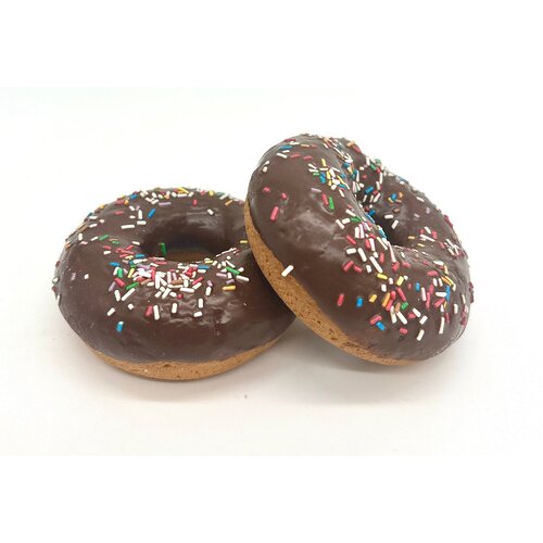 Chocolade Donuts met Sprinkels 2 stuks 